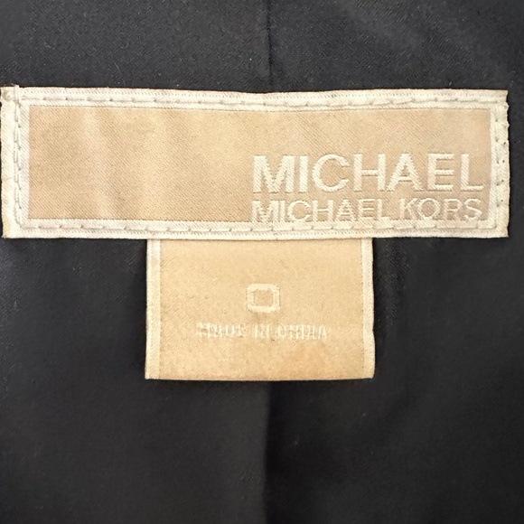 Michael Kors Velvet / Velour Fitted Blazer Jacket Sz 0 - Picture 6 of 13